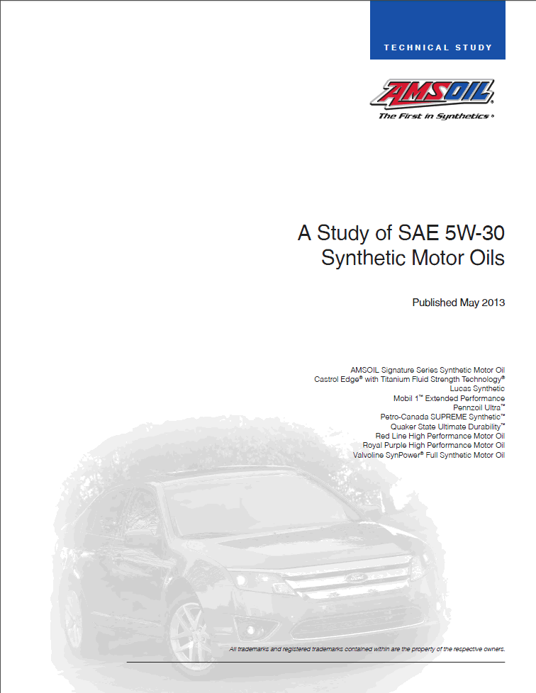 Motor Oil Comparison